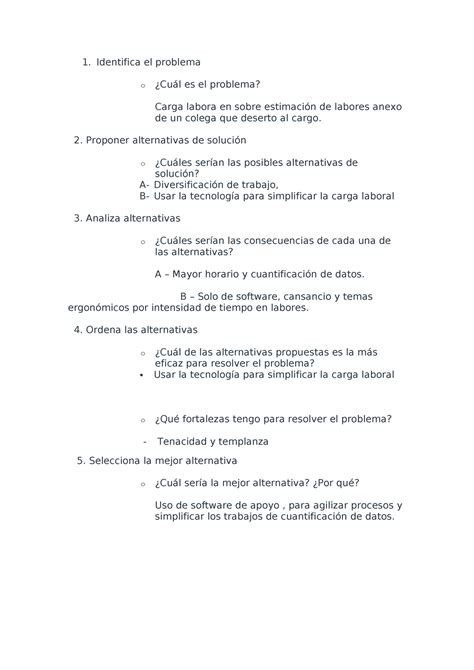 IVU Actividad 11a Ronald Guzman Anaya 1 Identifica El Problema O