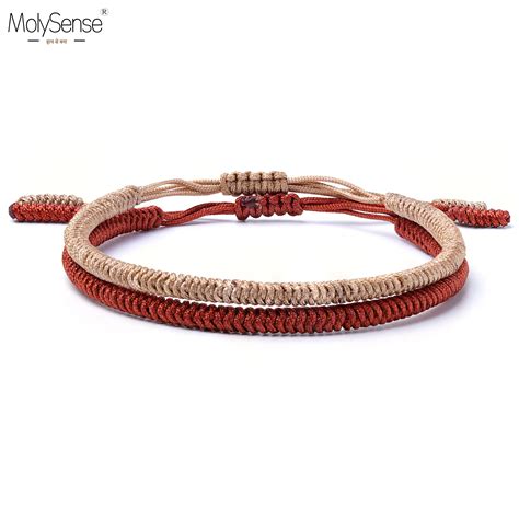 Molysense Tibetan Buddhist Good Lucky Charm Tibet Bracelets Bangles