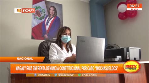 Nacional Magaly Ruiz Enfrenta Denuncia Constitucional Por Caso