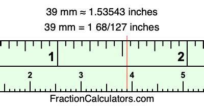 convert  mm  inches    mm  inches
