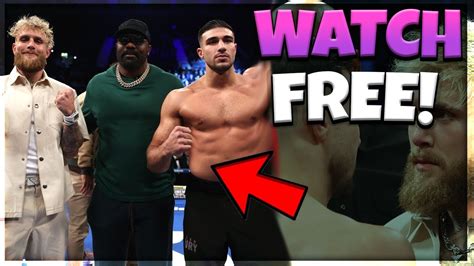 Watch Jake Paul Fight Free Free Livestream Jake Paul Vs Tommy Fury