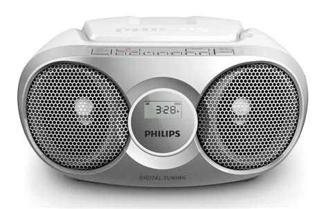 PHILIPS Radioodtwarzacz AZ215S Srebrny Philips Sklep EMPIK