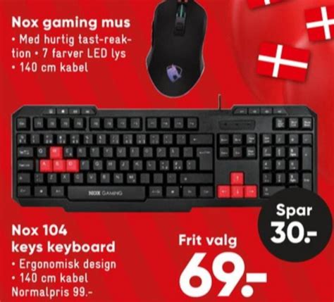 Nox Tastatur Bilka August Alle Tilbudsavis