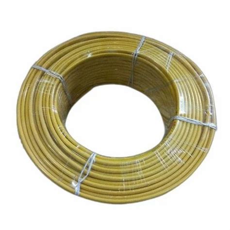 4 Sqmm PVC Yellow Wire At Rs 730 Roll Varanasi ID 2851156332462