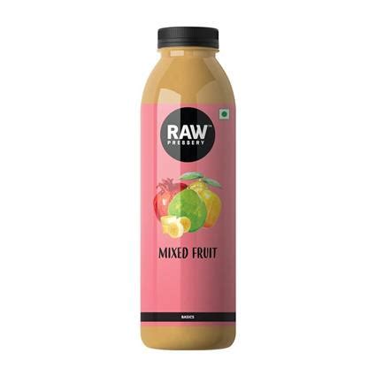 Raw Pressery Mixed Fruit Juice L Bottle Naturesbasket Co In