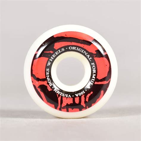 Bones Wheels Mummy Skulls 100a V5 Sidecut Og Formula Skateboard Wheels