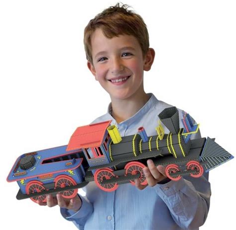 Libro Maqueta D Construye Una Locomotora De Manolito