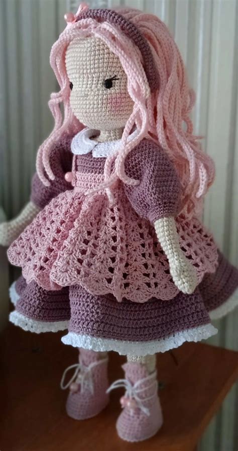 How To Crochet Amigurumi Doll Girl Doll Amigurumi Rapunzel Doll Crochet