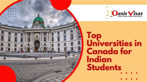 Top Universities In Canada For Indian Students | by Oasis Visas | Medium