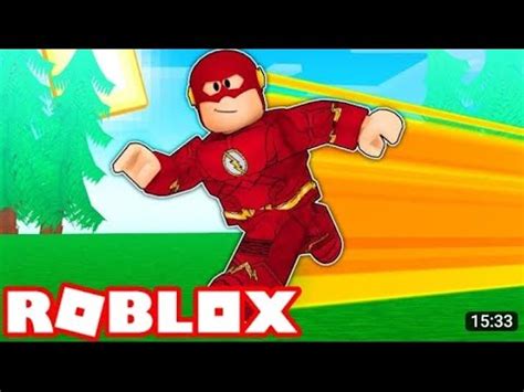 Virei O Flash No Roblox E Cheguei No Velocidade Da Luz Youtube