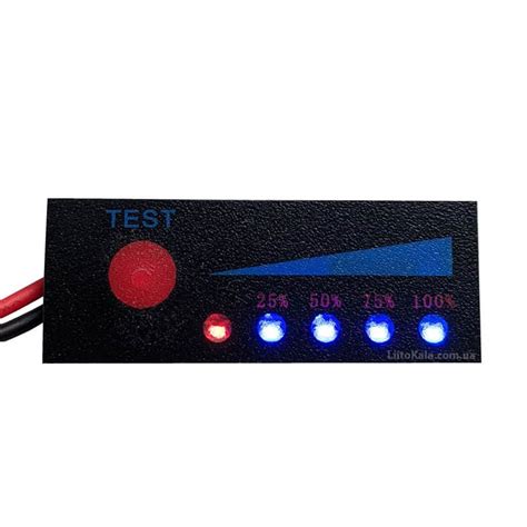 Плата LED индикатор заряда / разряда 3S 12.6V Li-ion / Li-pol ...
