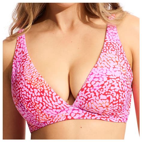 Seafolly Seaskin Dd Fixed Tri Bra Bikini Top Women S Buy Online