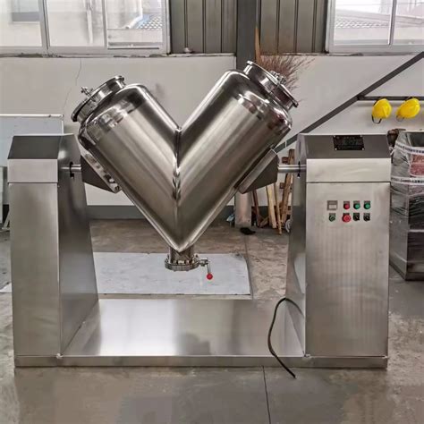 ISO 5L Stainless Steel V Type Mixer For Pigment Powder V Shape Powder