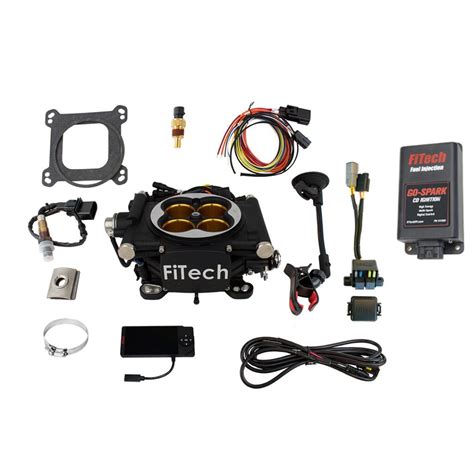 93012 Go Efi 8 1200 Hp Efi System Power Adder Matte Black Finish Wcdi Box Fitech Fuel