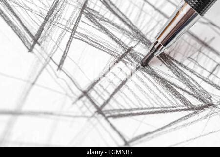 Architect Hand Drawing House Plan Sketch With Pencil Stock Photo Alamy