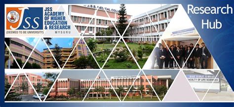 Jssaher Research Hub Of Jss Academy Of Higher Education And Research