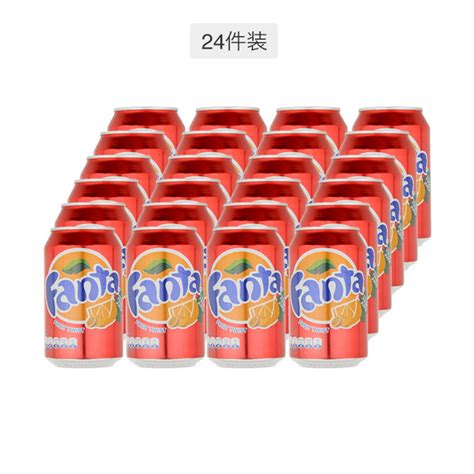 Fanta 芬达 水果味柠檬味橙味 含气饮料 330ml24罐【报价 价格 评测 怎么样】 什么值得买