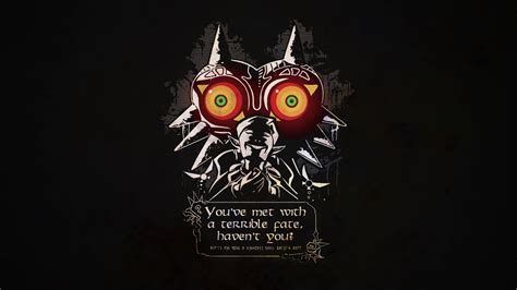 Download Majora's Mask Glowing Eyes Quote Wallpaper | Wallpapers.com