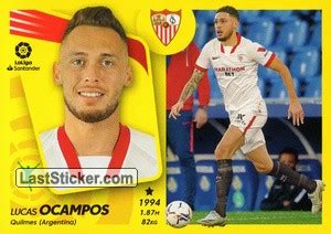 Sticker Ocampos Colecciones Este Spanish Liga