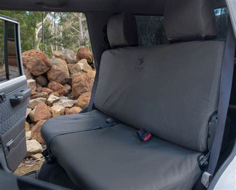 Black Duck Canvas Console And Seat Covers Suits Mazda Bt 50 Series 2 Dua Motoquipe