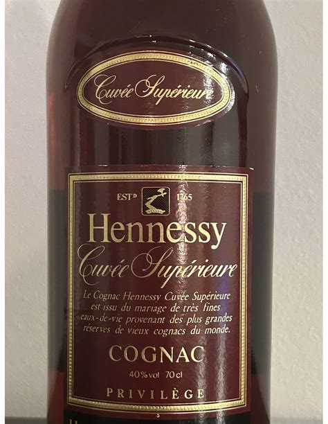 Hennessy Cognac Cuvée Superieure Cabinet7