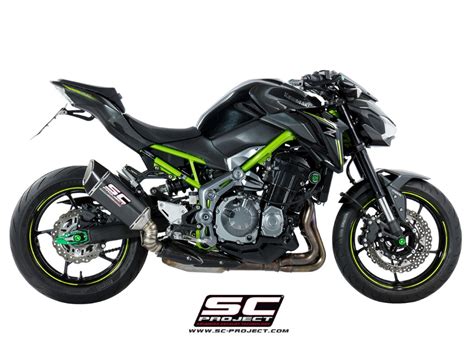 SC Project SC1 R Carbon Slip On Einddemper Euro4 Gekeurd KAWASAKI Z