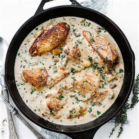 Classic Chicken Fricassee Recipe Chef Billy Parisi