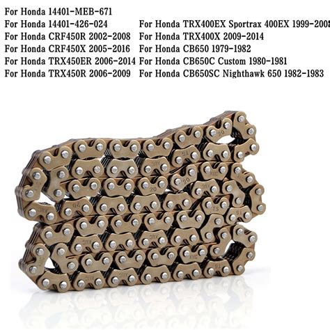 Camshaft Timing Chain For Honda Crf R Crf X Trx Er Trx R