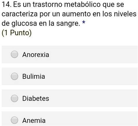 SOLVED Si No Sabes No Respondas O Reporto 14 Es Un Trastorno