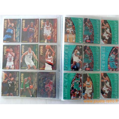 Album cartes NBA Fleer 95 96 série 1 jouets rétro jeux de société