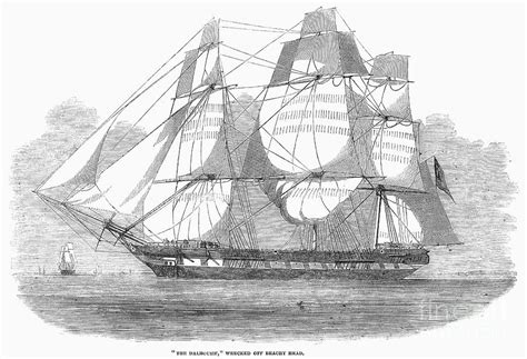 English Sailing Ship 1853 Photograph By Granger Pixels