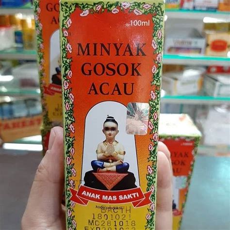 Jual Minyak Obat Gosok Acau Minyak Urut Panas Nyeri Otot Pegel