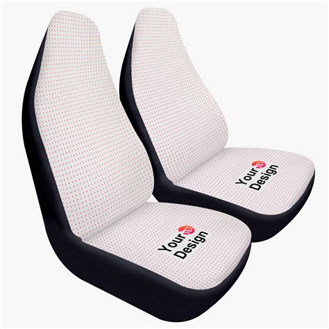 Custom Car Seat Covers 2Pcs - JetPrint