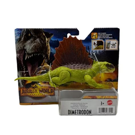 Jurassic World Dominion Ferocious Pack Dimetrodon Action Figure New Htf Eur 16 97 Picclick Fr