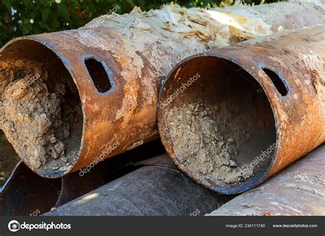 Rusty Metal Pipe