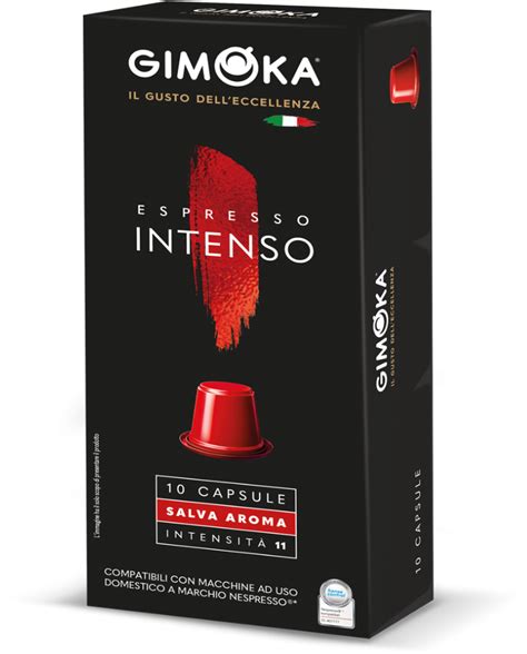 Gimoka Intenso Nespresso Caps Espresso Club Egypt