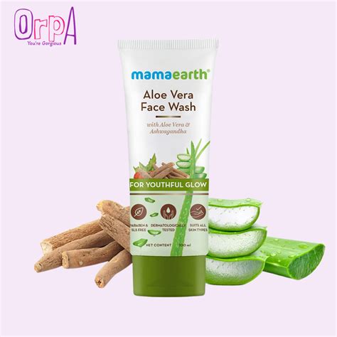 Mamaearth Aloe Vera Face Wash 100ml Orpa