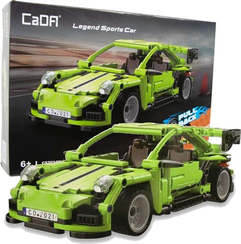 Cada Race Car Building Toys Pull Back Pcs Legend Sport Car