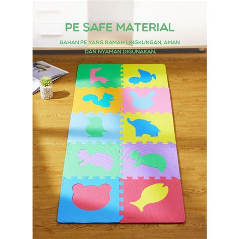 Jual Bonbox Matras Puzzle Eva Mat Anak Motif Angka X Cm Isi