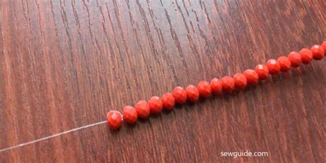 How To String Beads On Thread Sewguide