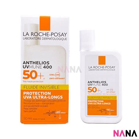 La Roche Posay Anthelios Shaka Fluid Spf50 Sunscreen 50ml Shopee