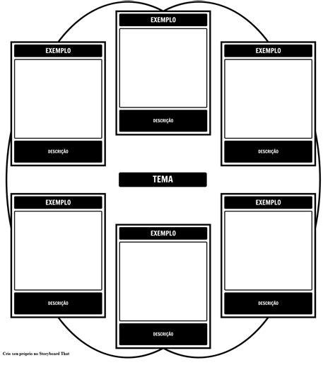 Modelo De Layout Do Círculo Storyboard By Pt Examples