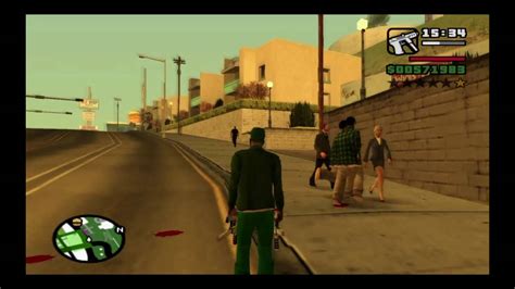 GTA San Andreas Gang Wars 4 YouTube