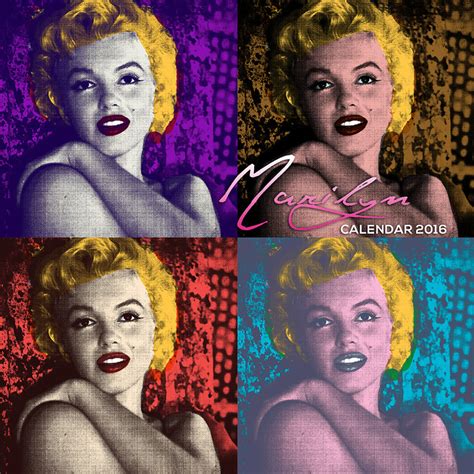 Marilyn Monroe Calendari Da Muro 2016 Compra Su Europosters