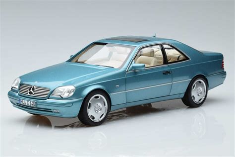 Mercedes Cl C Blue Metallic Norev New Model