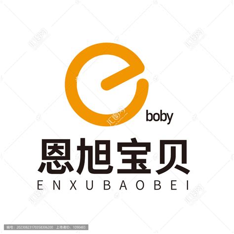 恩旭宝贝LOGO 服装服饰 LOGO 吉祥物设计 设计模板 汇图网www huitu