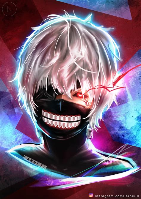 Ken Kaneki Digital Art (fanart) *no spoilers : r/TokyoGhoul