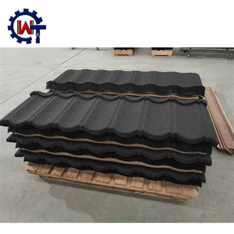 China Wante Brand Stone Coated Zinc Roof Tiles Zimbabwe China Roof Tiles Metal Roof Tiles