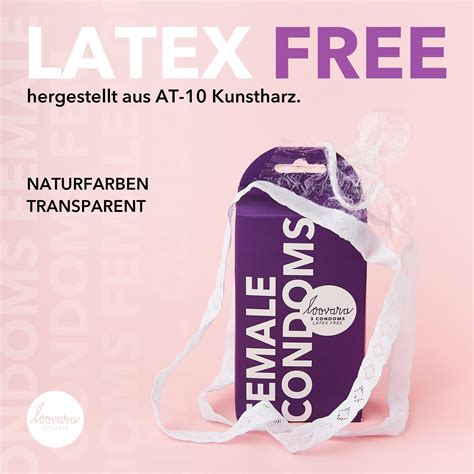 Loovara Frauenkondome Latexfrei St Ck Female Condoms Latex Free