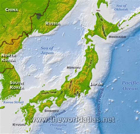 Ou Mountains Map